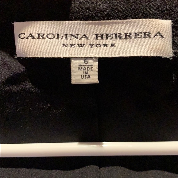 Carolina Herrera Embellished Bow Front Jacket 6 - Picture 5 of 6